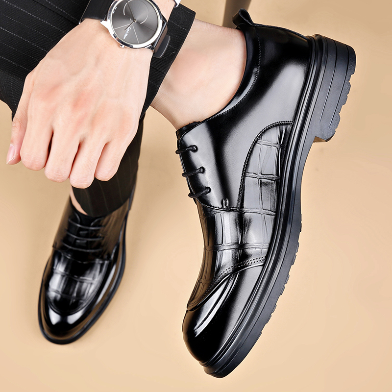 Formal Men Daily Wear Footwear - Scarpe Eleganti in Pelle da Uomo