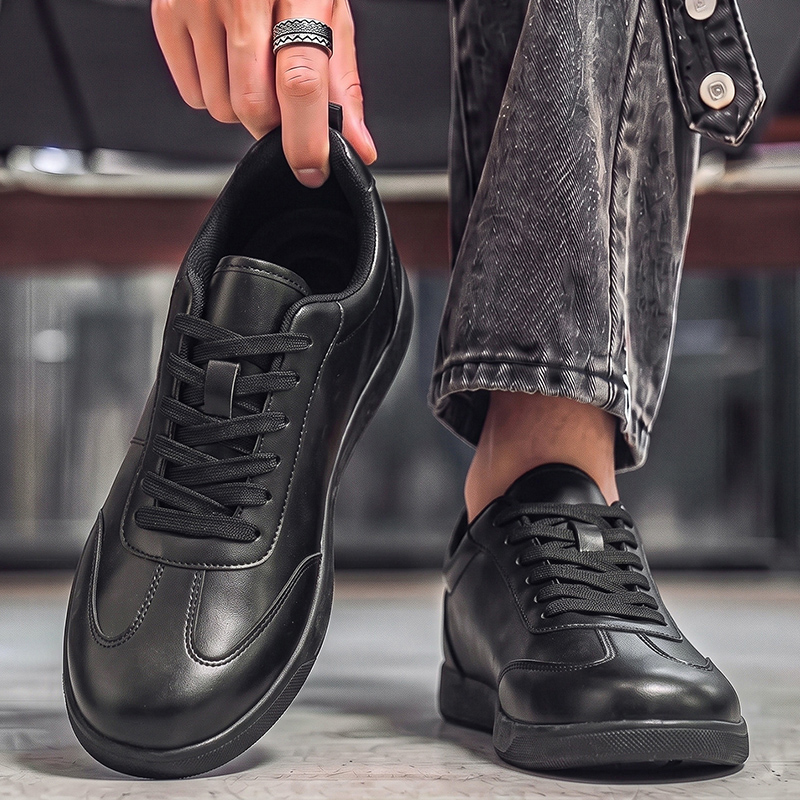 Scarpe da uomo in vera pelle,  - Men Formal Wear All Black recensione e prezzo