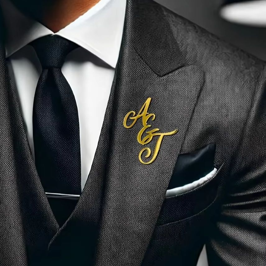 Spilla da bavero in acciaio in - Tuxedo Lapel Pin recensione e prezzo