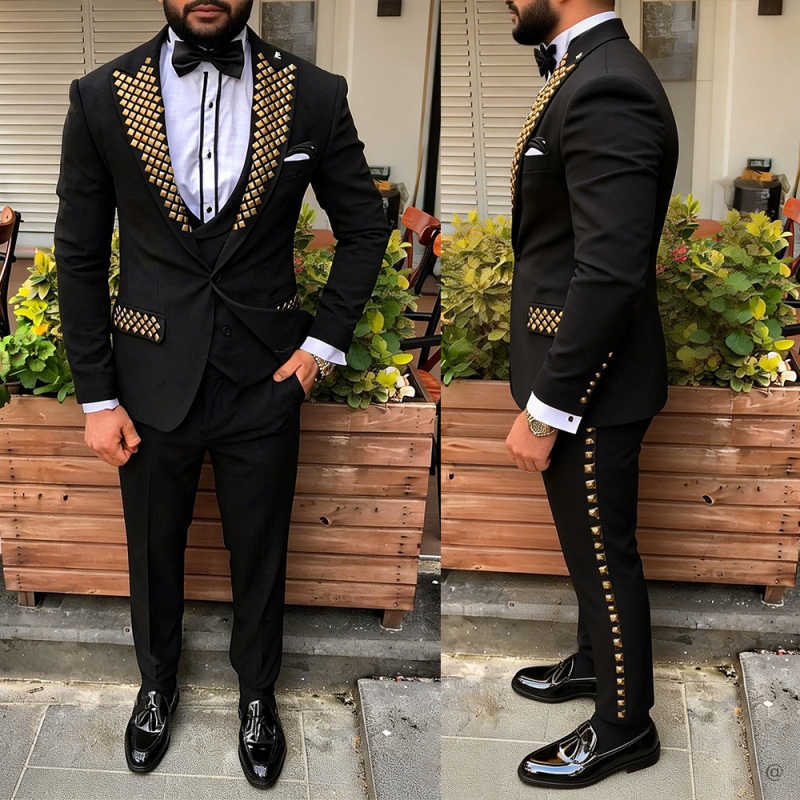 Abito da sposo moderno con rev - Men Formal Wear Modern recensione e prezzo